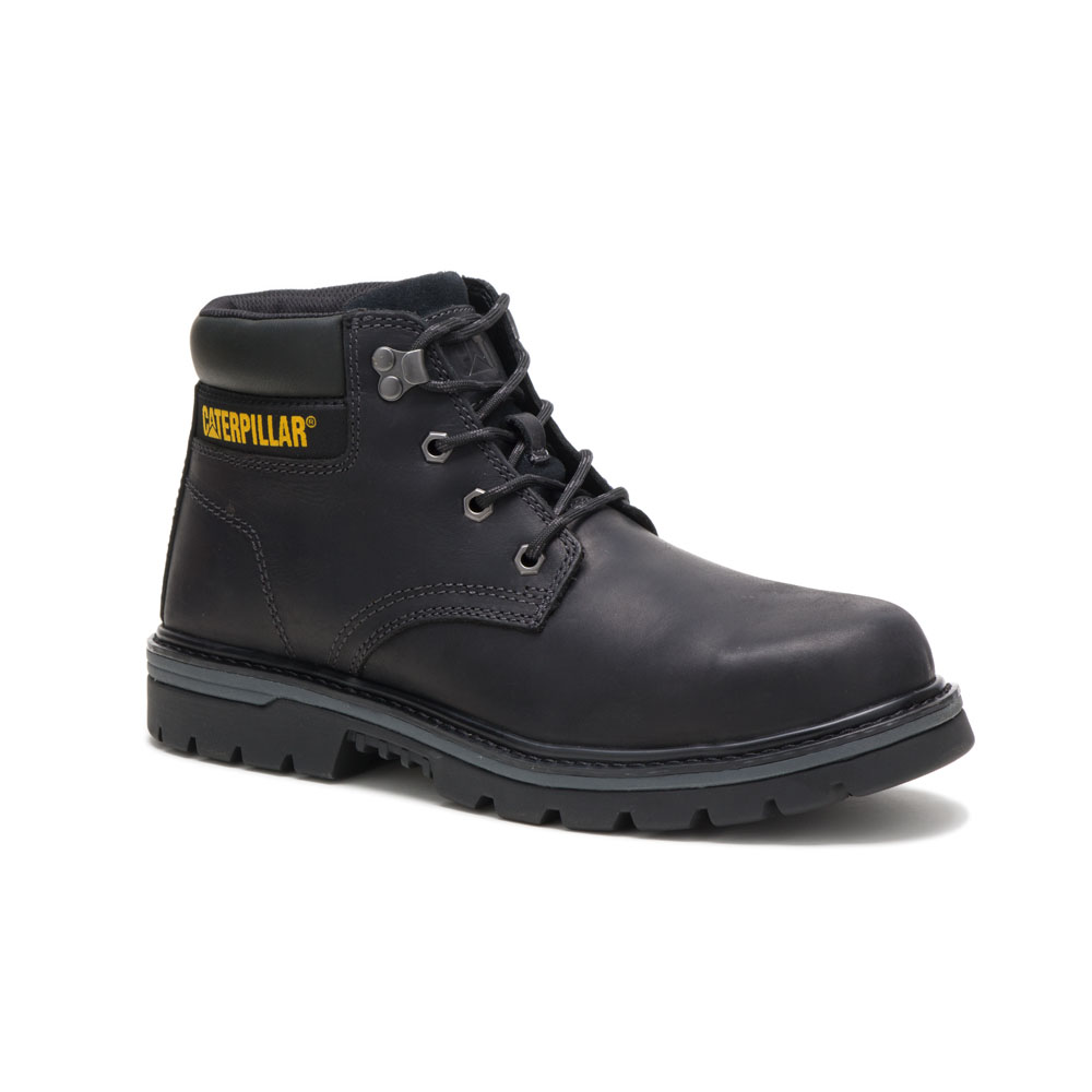 Caterpillar Boots PK - Caterpillar Outbase St Mens Safety Boots Black (832679-KNH)